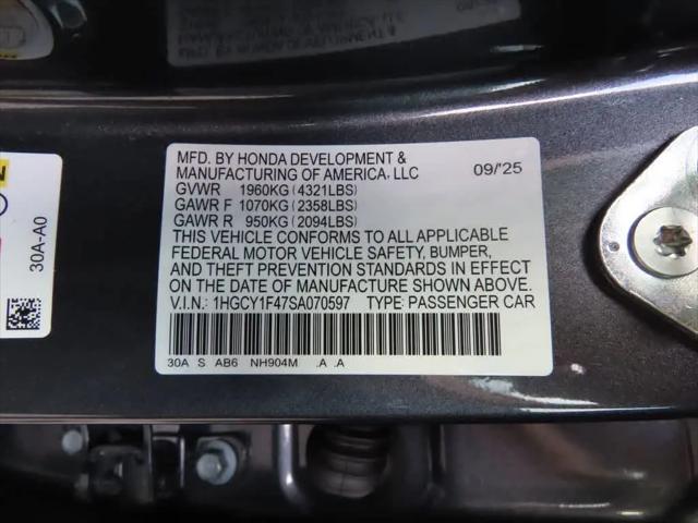 2025 Honda Accord Sedan SE
