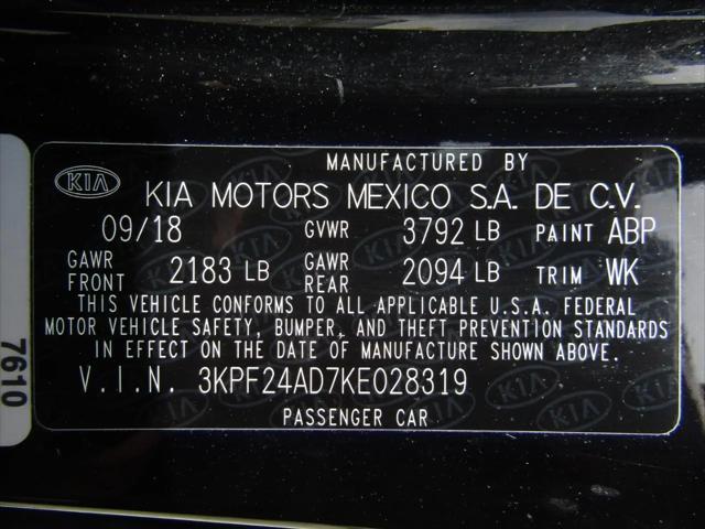 2019 Kia Forte LXS