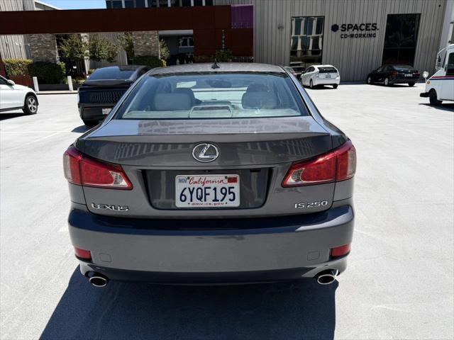 2012 Lexus IS 250 IS 250 Sedan 4D F SPORT 1 OWNER RECORDS 2013 IS250 IS350 350