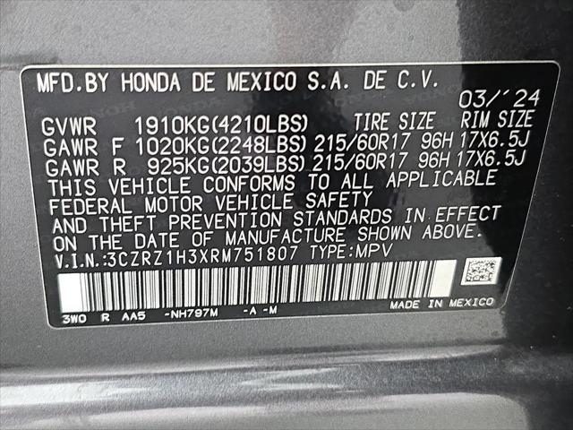 2024 Honda HR-V 2WD LX