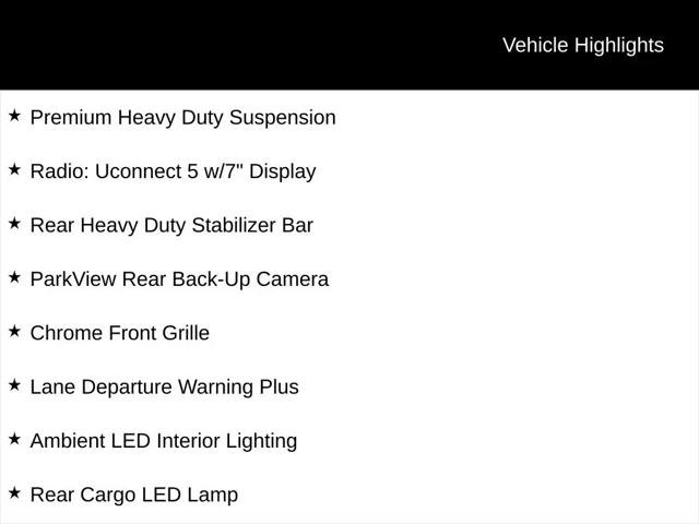 2023 Ram ProMaster Cargo Van Super High Roof 159" WB EXT