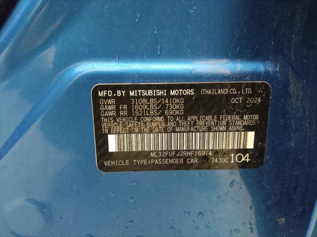 2024 Mitsubishi Mirage G4 ES