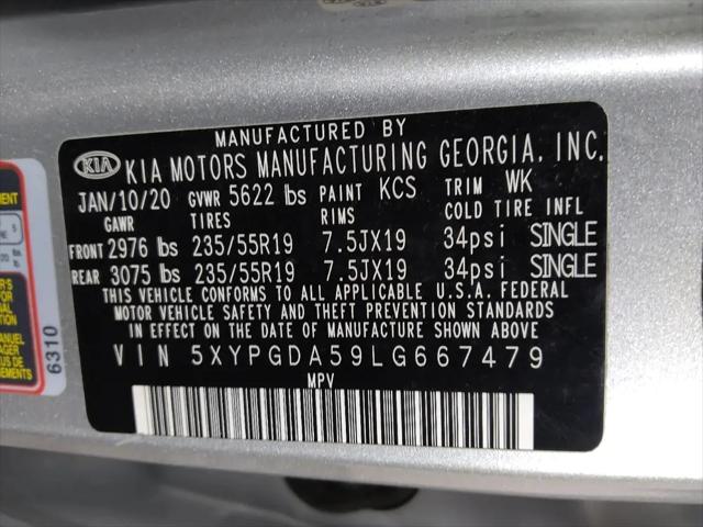2020 Kia Sorento 3.3L S