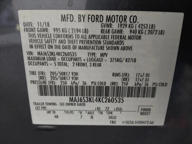 2019 Ford EcoSport Titanium