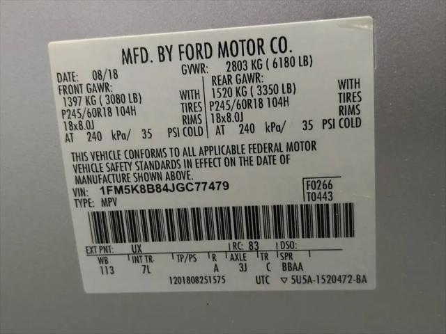 2018 Ford Explorer Base