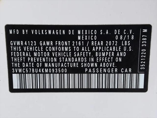 2019 Volkswagen Jetta 1.4T S