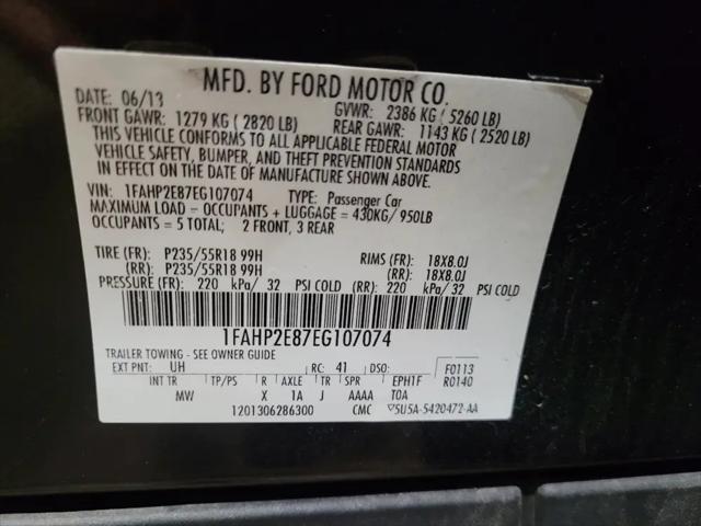 2014 Ford Taurus SEL