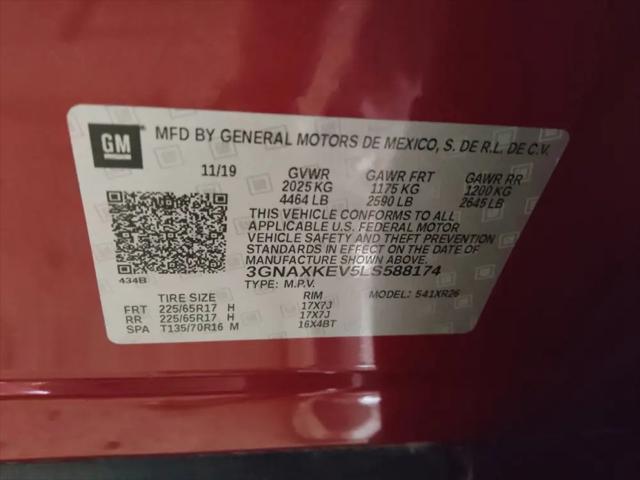 2020 Chevrolet Equinox FWD LT 1.5L Turbo