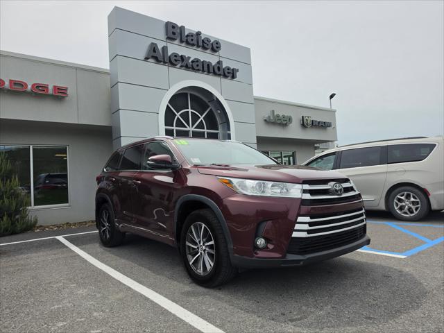 2018 Toyota Highlander XLE 2018 Toyota Highlander XLE
