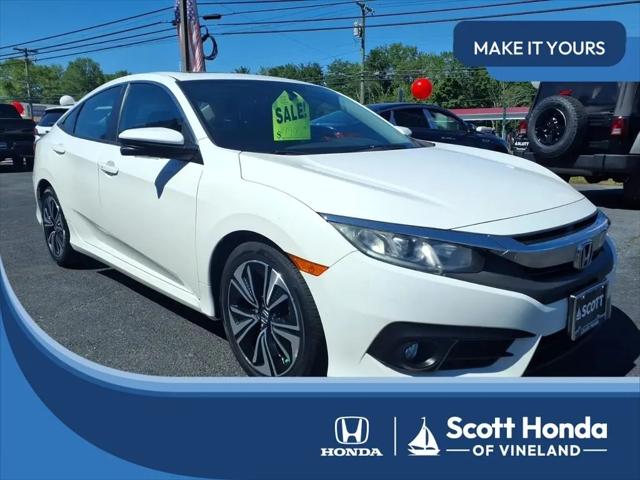 2017 Honda Civic EX-L for sale in Vineland, NJ