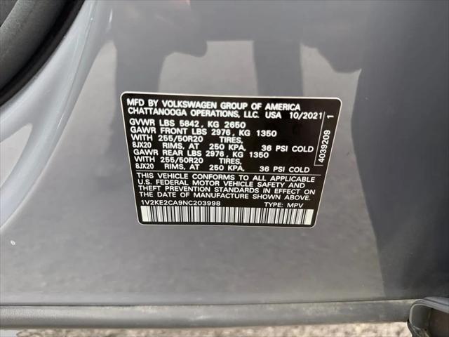 2022 Volkswagen Atlas Cross Sport 3.6L V6 SE w/Technology