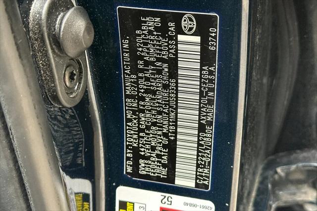 2018 Toyota Camry XLE