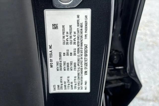 2025 Tesla Model 3 Performance All-Wheel Drive