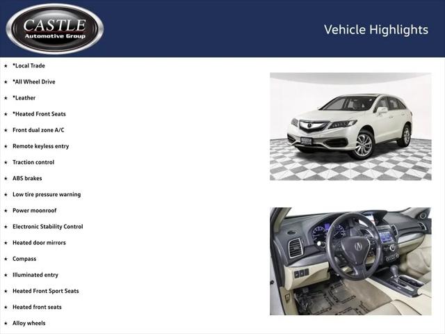 2017 Acura RDX w/Technology Package