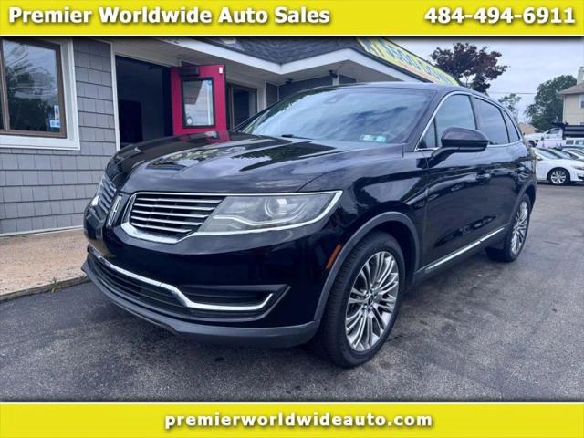 2016 Lincoln MKX Reserve for sale in Prospect Park, PA