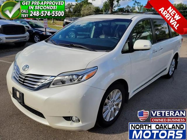2017 Toyota Sienna Limited Premium 7 Passenger for sale in Waterford, MI