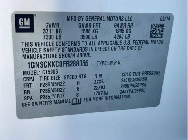 2015 Chevrolet Suburban LTZ