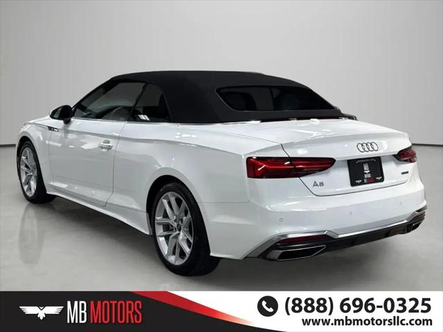2023 Audi A5 Cabriolet Premium Plus 45 TFSI S line quattro S tronic