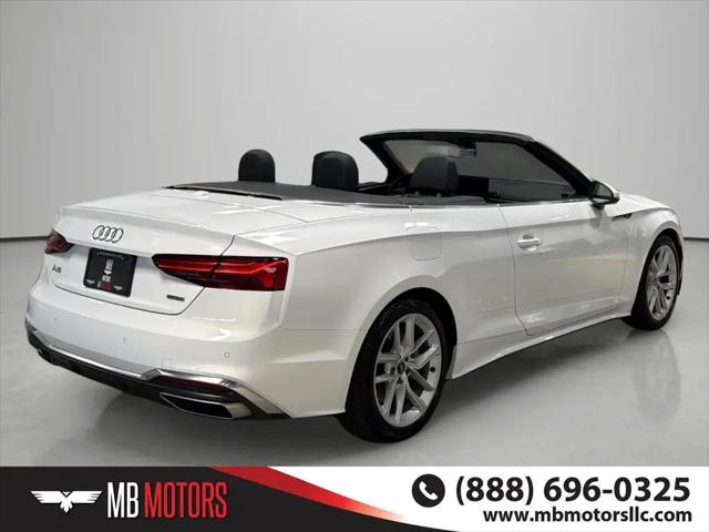 2023 Audi A5 Cabriolet Premium Plus 45 TFSI S line quattro S tronic