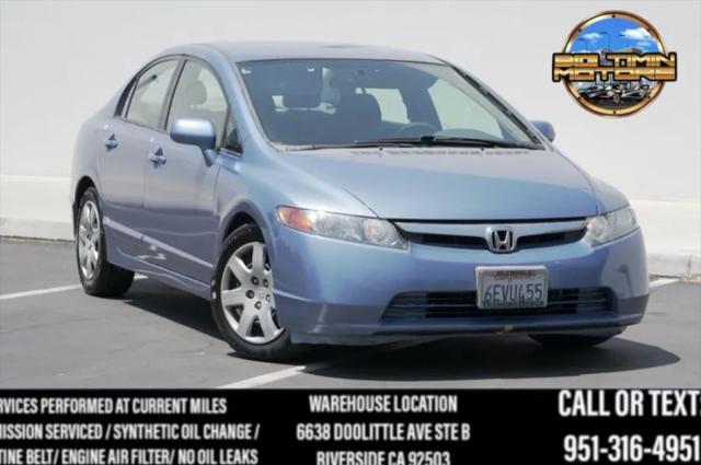 2008 Honda Civic LX for sale in Riverside, CA