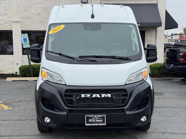 2025 Ram ProMaster 2500 Cargo Van Tradesman High Roof 159" WB w/Pass Seat