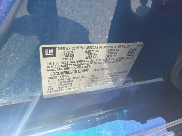 2016 Chevrolet Silverado 1500 2LT