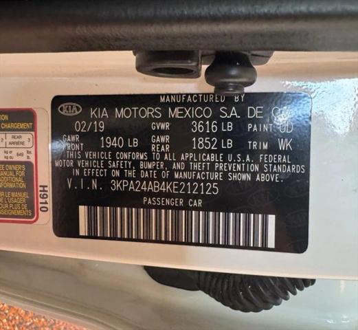 2019 Kia Rio S