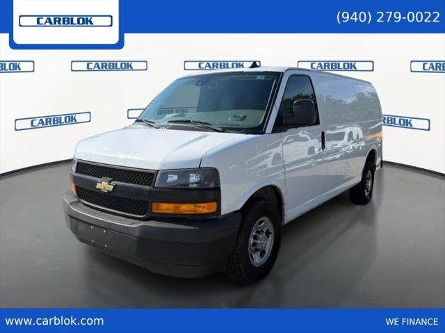 2022 Chevrolet Express Cargo Van RWD 2500 Regular Wheelbase WT for sale in McKinney, TX