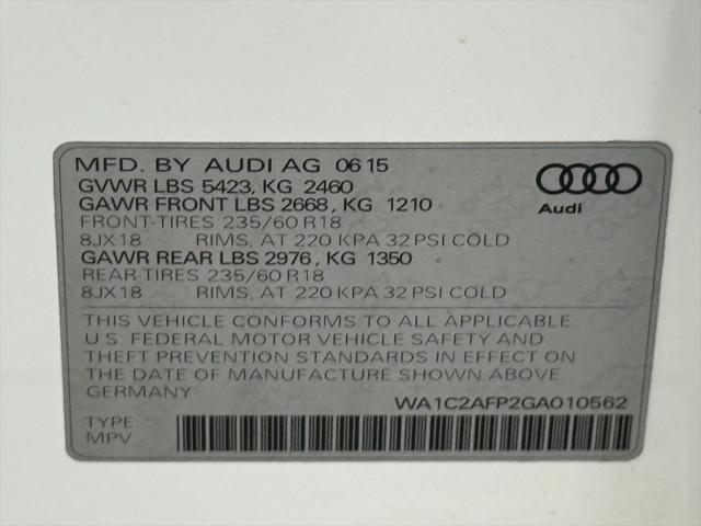 2016 Audi Q5 2.0T Premium