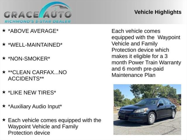 2012 Honda Accord 2.4 LX