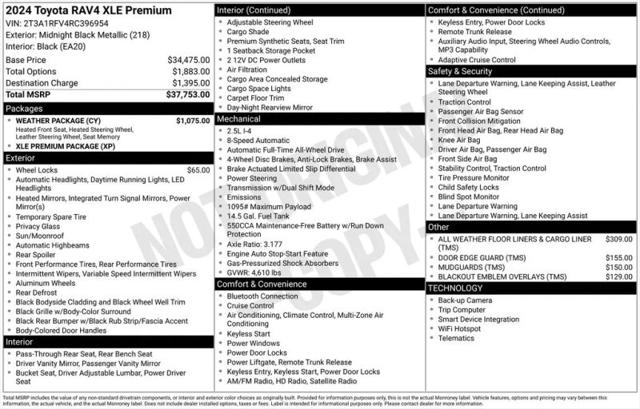 2024 Toyota RAV4 XLE Premium