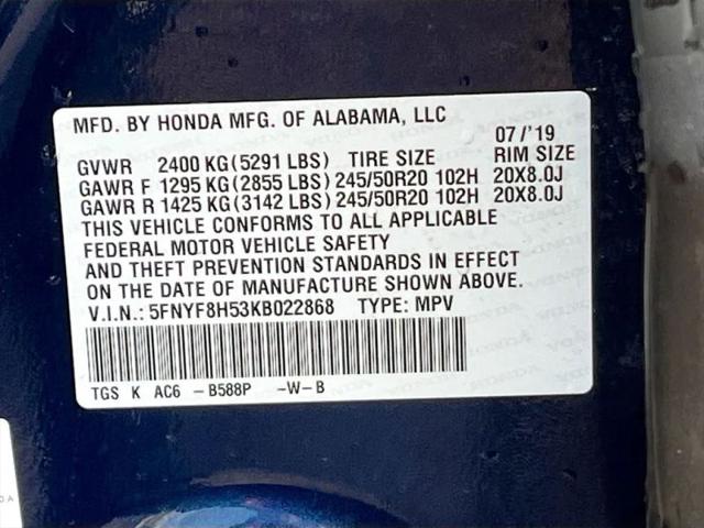2019 Honda Passport EX-L