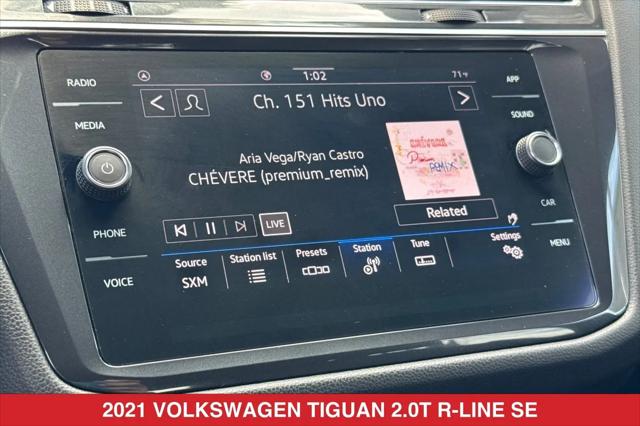 2021 Volkswagen Tiguan 2.0T SE R-Line Black