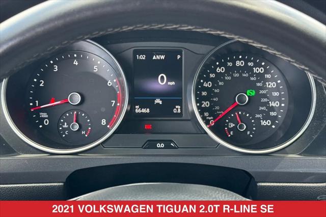 2021 Volkswagen Tiguan 2.0T SE R-Line Black