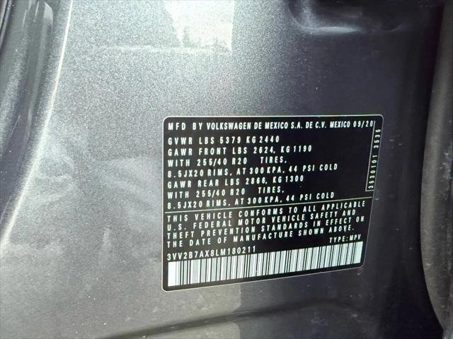 2020 Volkswagen Tiguan 2.0T SE R-Line Black