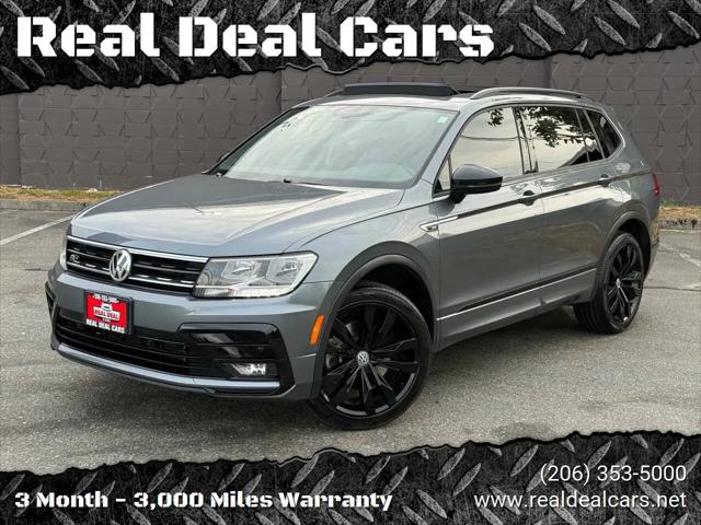 2020 Volkswagen Tiguan 2.0T SE R-Line Black for sale in Everett, WA