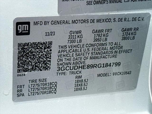 2024 Chevrolet Silverado 1500 4WD Crew Cab Short Bed ZR2