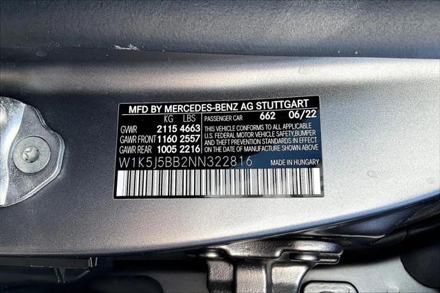 2022 Mercedes-Benz CLA-CLASS CLA 35 AMG 4MATIC