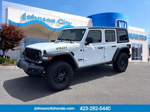 2024 Jeep Wrangler 4-Door Willys 4x4 for sale in Johnson City, TN