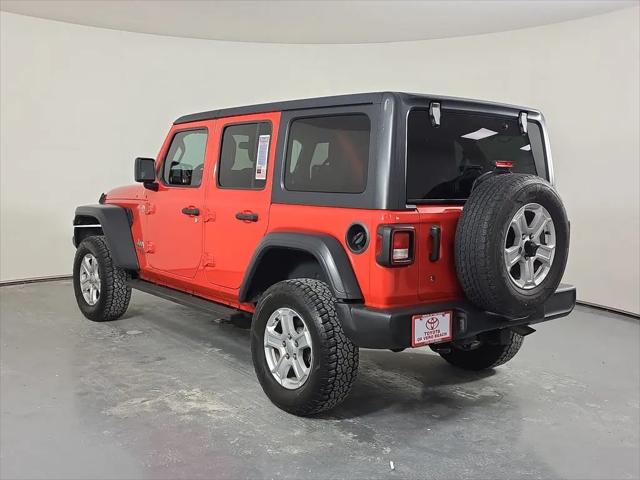 2018 Jeep Wrangler Unlimited Sport S 4x4