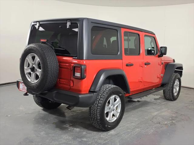 2018 Jeep Wrangler Unlimited Sport S 4x4