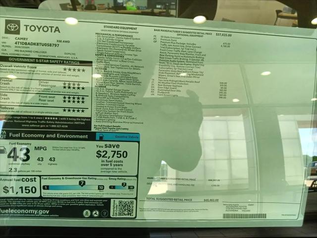2026 Toyota Camry XSE