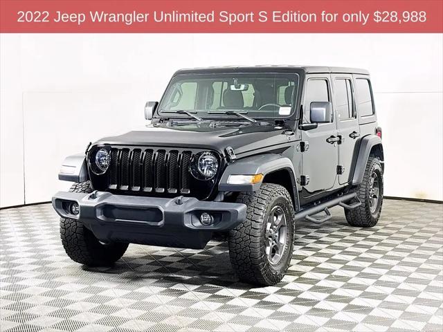 2022 Jeep Wrangler Unlimited Sport S 4x4