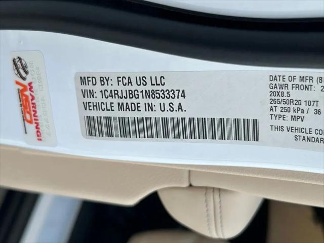 2022 Jeep Grand Cherokee L Limited 4x2