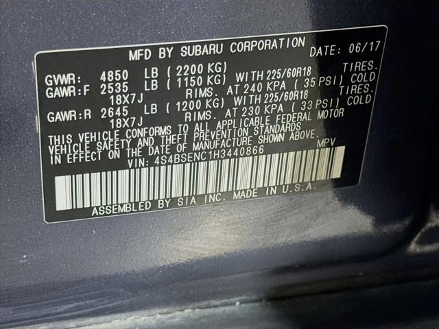 2017 Subaru Outback 3.6R Limited