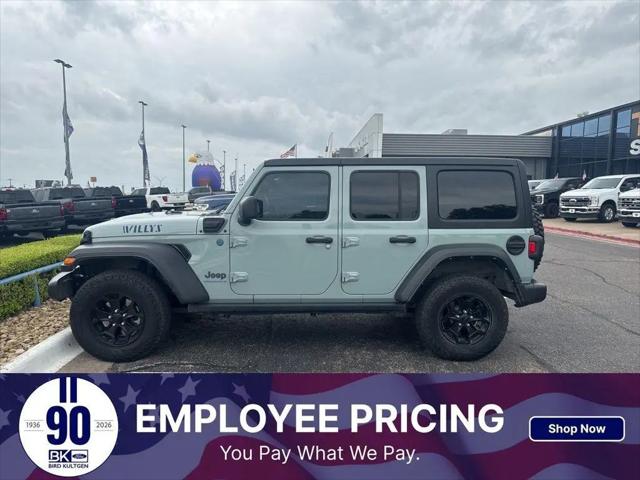 2023 Jeep Wrangler 4xe 4x4 for sale in Waco, TX
