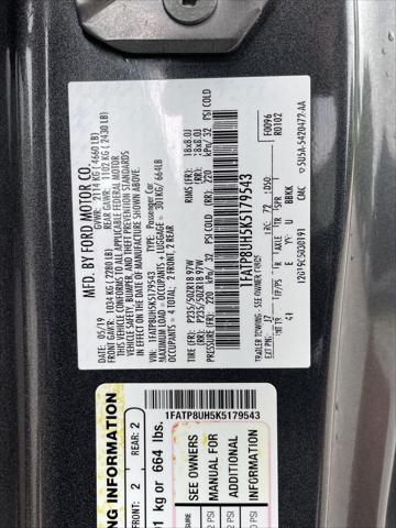 2019 Ford Mustang EcoBoost Premium
