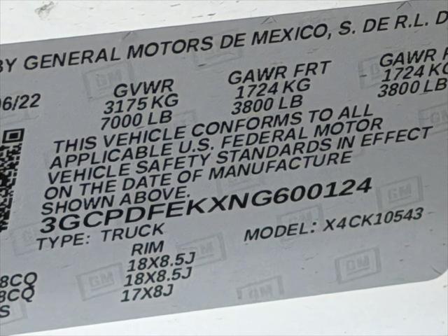 2022 Chevrolet Silverado 1500 4WD Crew Cab Short Bed LT Trail Boss