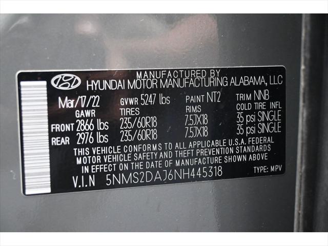 2022 Hyundai Santa Fe SEL
