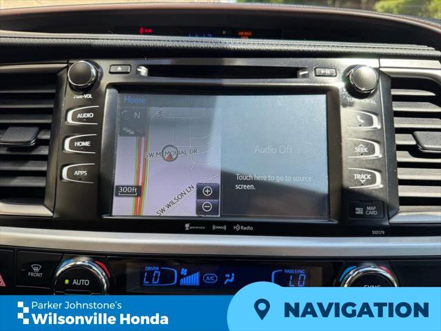 2018 Toyota Highlander Hybrid XLE